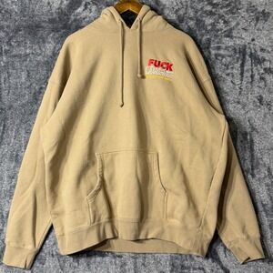Action Bronson Baklava F**k That's Delicious Hoodie Tan Embroidered XL